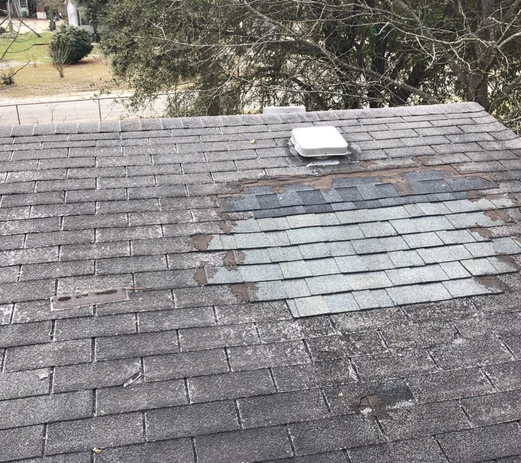 roof patch rot