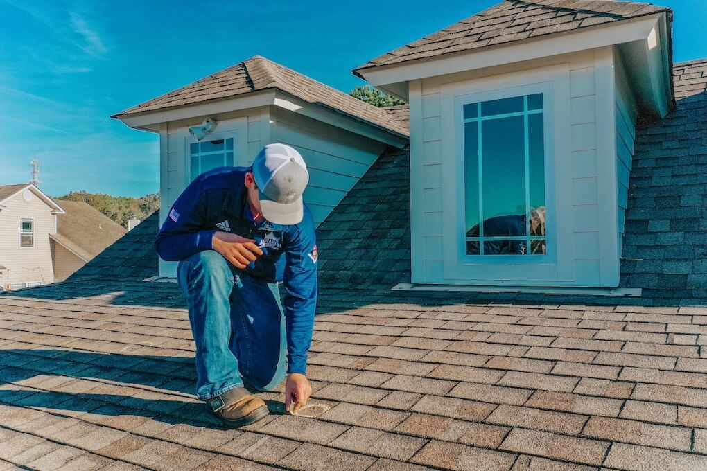 roof repair cost marking roof